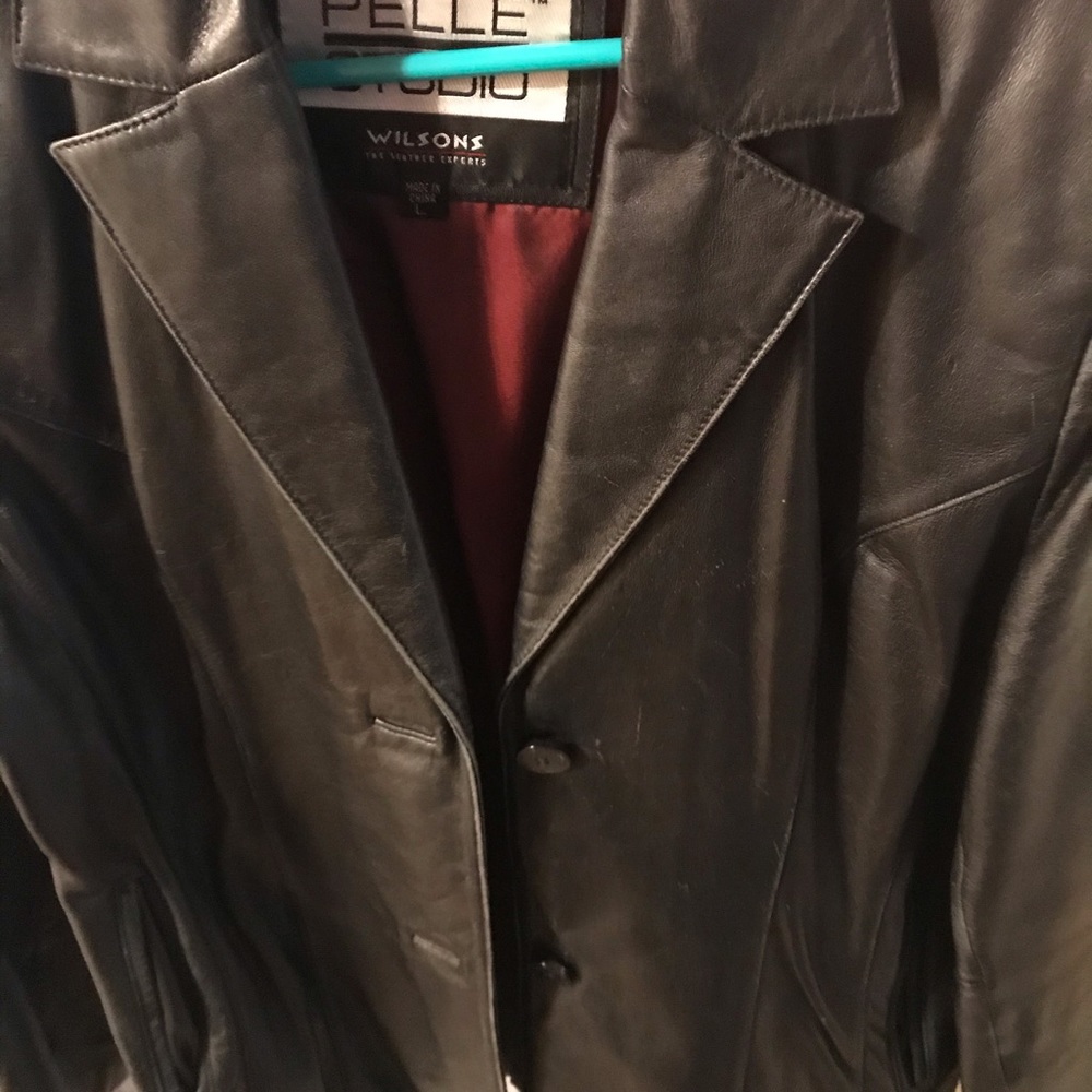 Pelle women’s leather coat